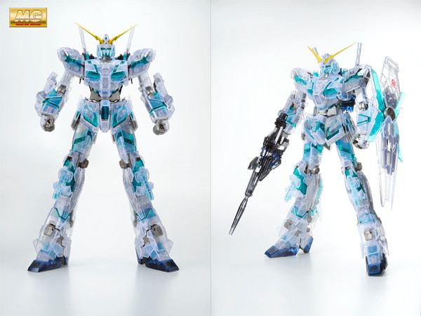 RX-0 Unicorn Gundam (Green Frame/Clear Color), Kidou Senshi Gundam UC, Bandai, Model Kit, 1/100